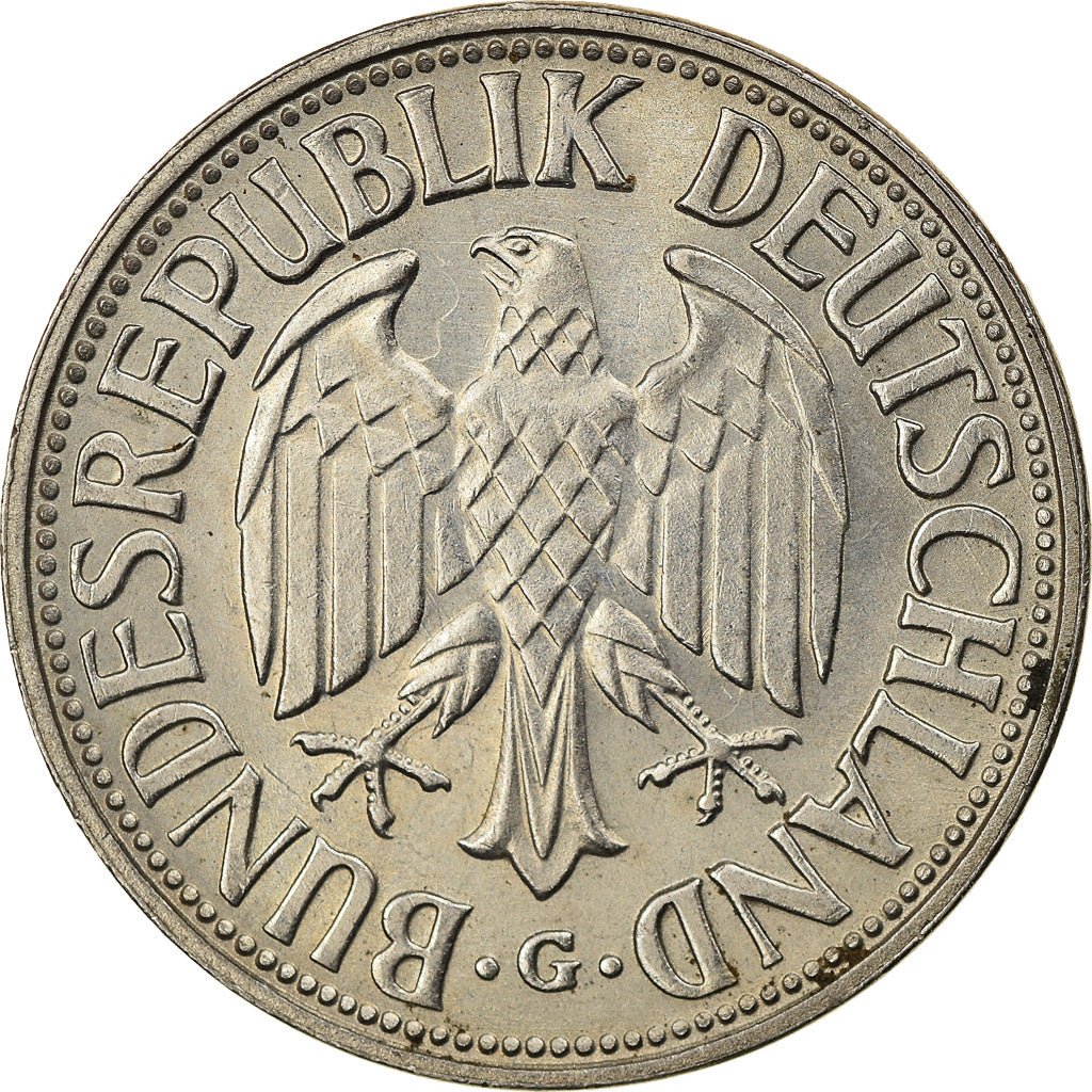 Moneda, ALEMANIA - REPÚBLICA FEDERAL, Mark, 1950, Karlsruhe, EBC, Cobre -