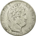 Münze, Frankreich, Louis-Philippe, 5 Francs, 1845, Paris, S, Silber, KM:749.1