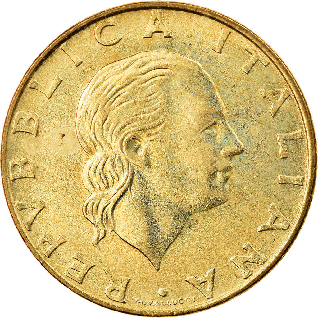 Coin, Italy, 200 Lire, 1997, Rome, EF(40-45), Aluminum-Bronze, KM:186