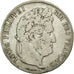 Coin, France, Louis-Philippe, 5 Francs, 1837, Lille, VF(20-25), Silver