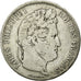 Moneta, Francia, Louis-Philippe, 5 Francs, 1834, Paris, MB, Argento, KM:749.1