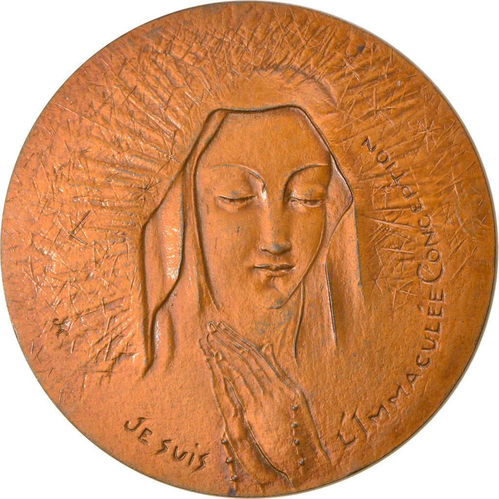 France, Médaille, Immaculée Conception, Vierge Marie, Religions & beliefs