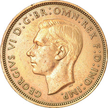 Coin, Great Britain, George VI, Penny, 1947, AU(50-53), Bronze, KM:845