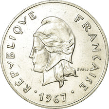 Monnaie, French Polynesia, 50 Francs, 1967, TTB, Nickel, KM:7