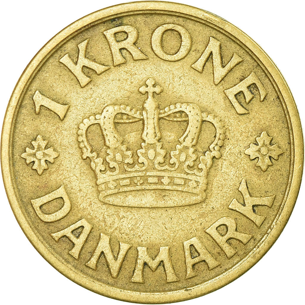Münze, Dänemark, Christian X, Krone, 1926, Copenhagen, SS, Aluminum-Bronze