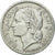 Moneda, Francia, Lavrillier, 5 Francs, 1945, Beaumont-le-Roger, MBC, Aluminio
