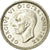 Moneda, Gran Bretaña, George VI, 3 Pence, 1940, MBC, Plata, KM:848