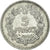 Moneta, Francja, Lavrillier, 5 Francs, 1949, Paris, EF(40-45), Aluminium