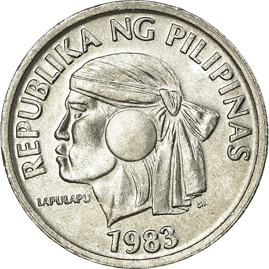 Coin, Philippines, Sentimo, 1983, AU(55-58), Aluminum, KM:238