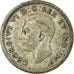 Monnaie, Canada, George VI, 10 Cents, 1945, Royal Canadian Mint, Ottawa, TB