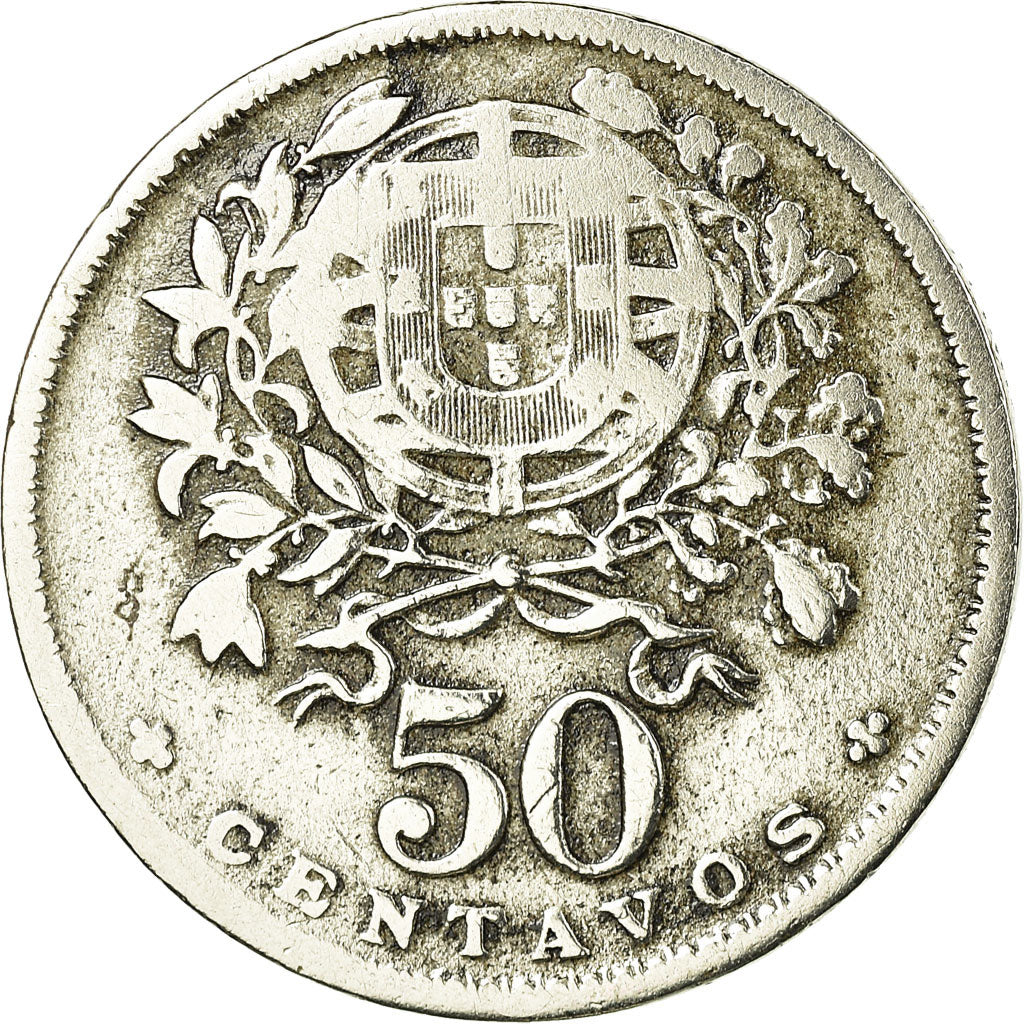 Münze, Portugal, 50 Centavos, 1929, S, Copper-nickel, KM:577