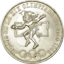 Münze, Mexiko, 25 Pesos, 1968, Mexico City, VZ, Silber, KM:479.1