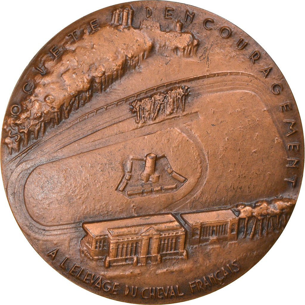 Francia, medaglia, Société d'Encouragement à l'Elevage du Cheval Français