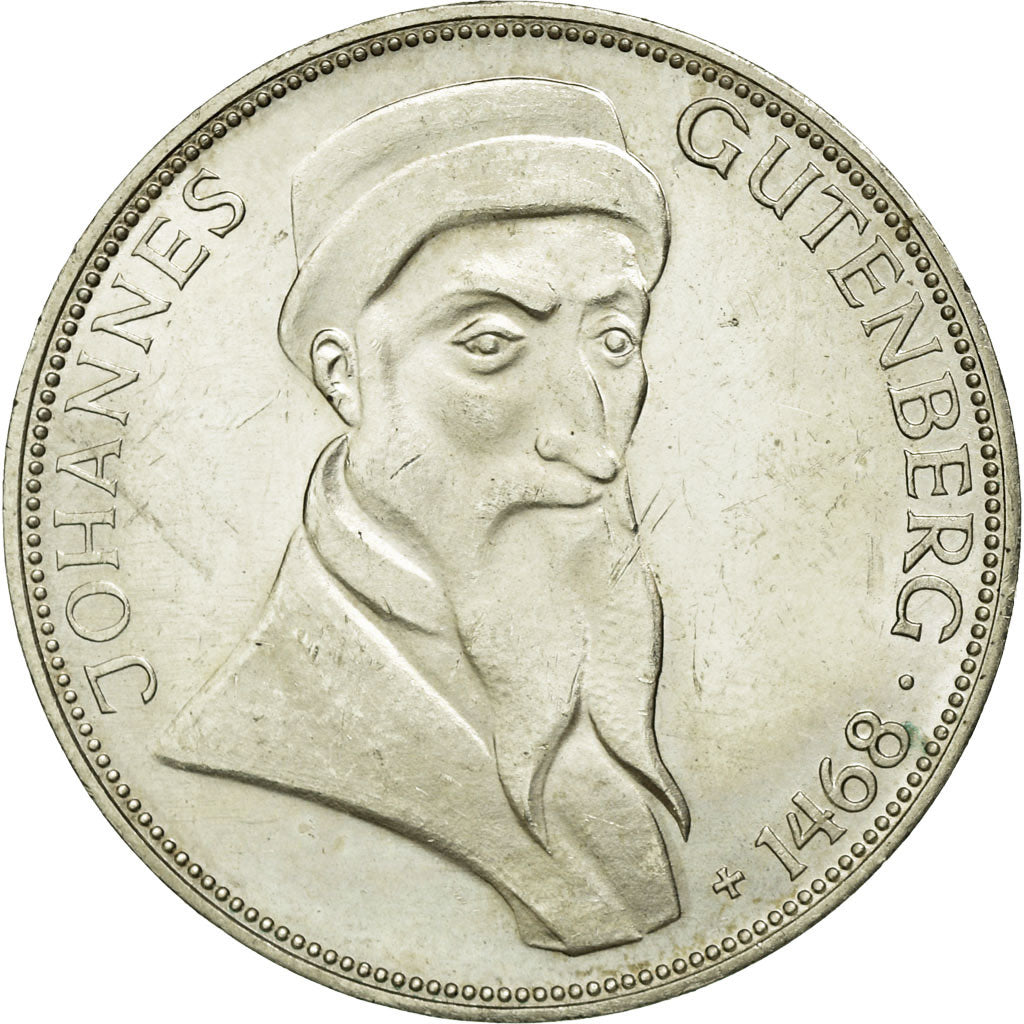 Coin, GERMANY - FEDERAL REPUBLIC, 5 Mark, 1969, Stuttgart, Germany, MS(60-62)