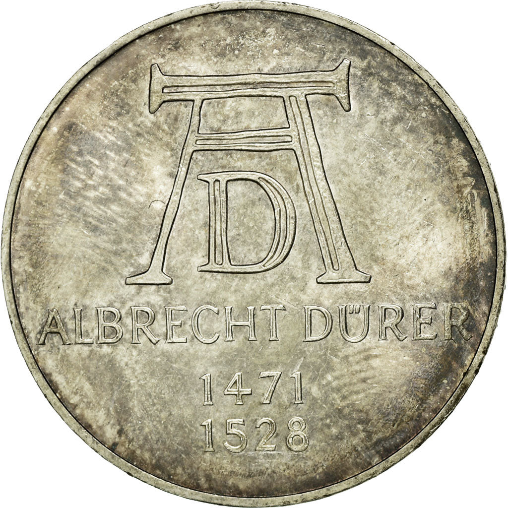 Coin, GERMANY - FEDERAL REPUBLIC, 5 Mark, 1971, Munich, Germany, AU(55-58)