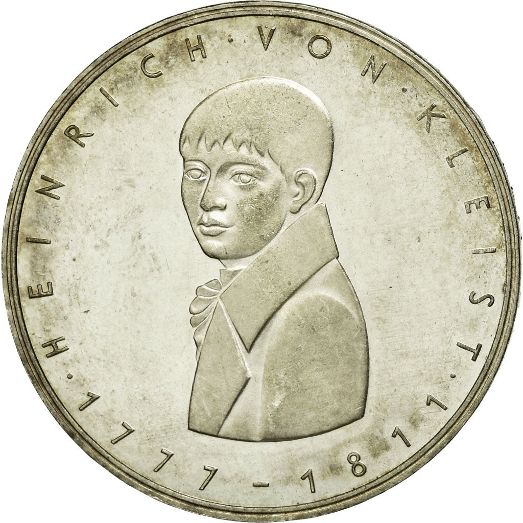 Coin, GERMANY - FEDERAL REPUBLIC, 5 Mark, 1977, Karlsruhe, Germany, MS(60-62)