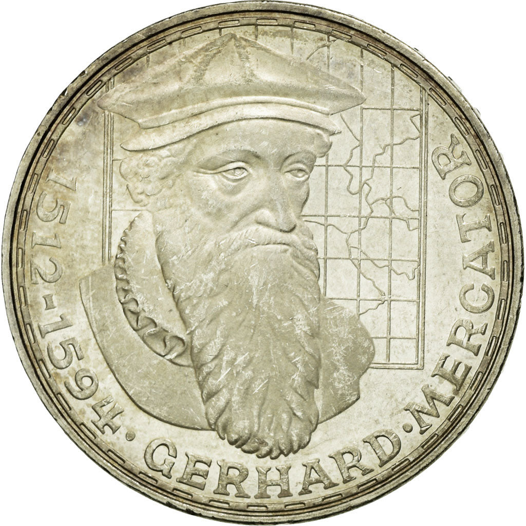Coin, GERMANY - FEDERAL REPUBLIC, 5 Mark, 1969, Stuttgart, Germany, MS(63)