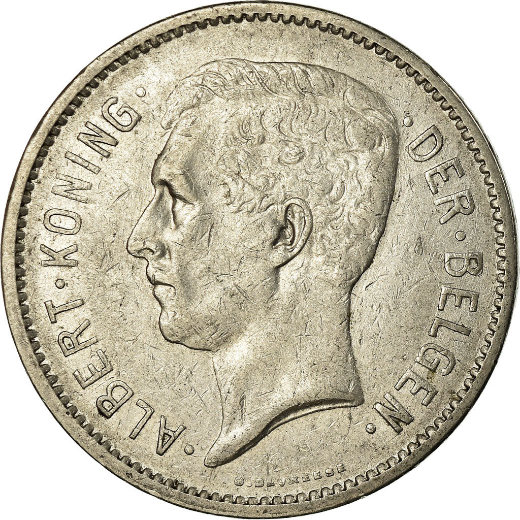 Monnaie, Belgique, 5 Francs, 5 Frank, 1930, TTB, Nickel, KM:98