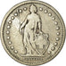 Coin, Switzerland, 2 Francs, 1878, Bern, VF(20-25), Silver, KM:21