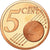 Francia, 5 Euro Cent, 2009, BE, FDC, Cobre chapado en acero, KM:1284