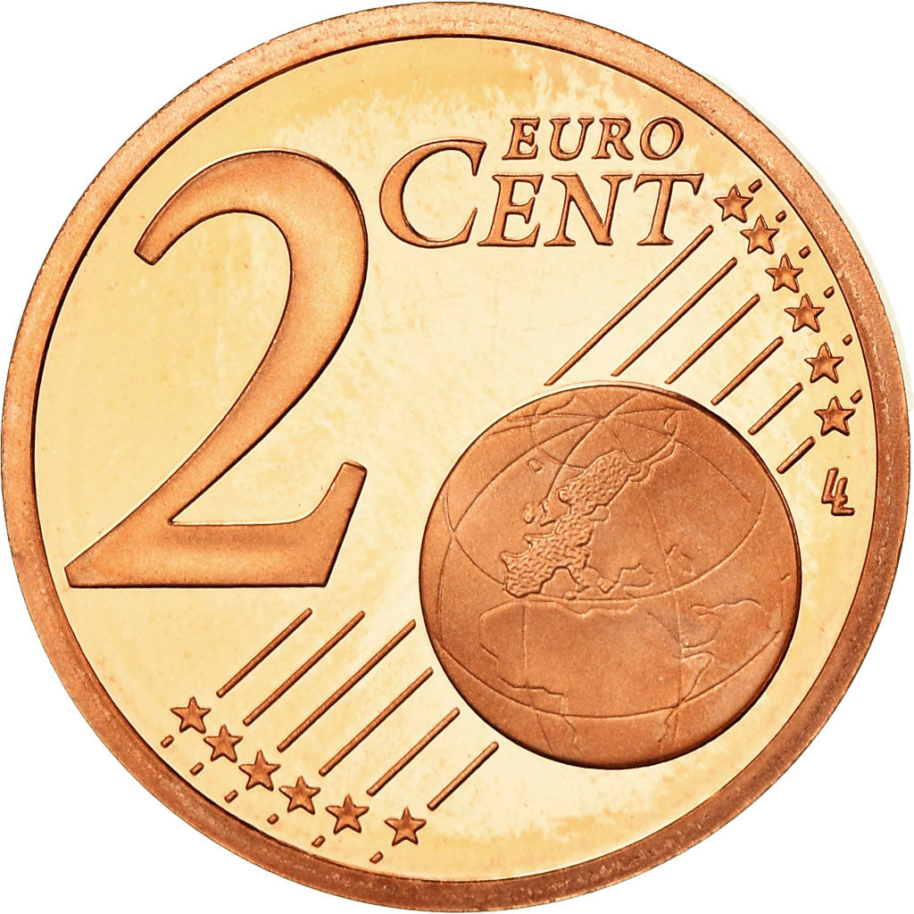 Francia, 2 Euro Cent, 2009, BE, FDC, Cobre chapado en acero, KM:1283