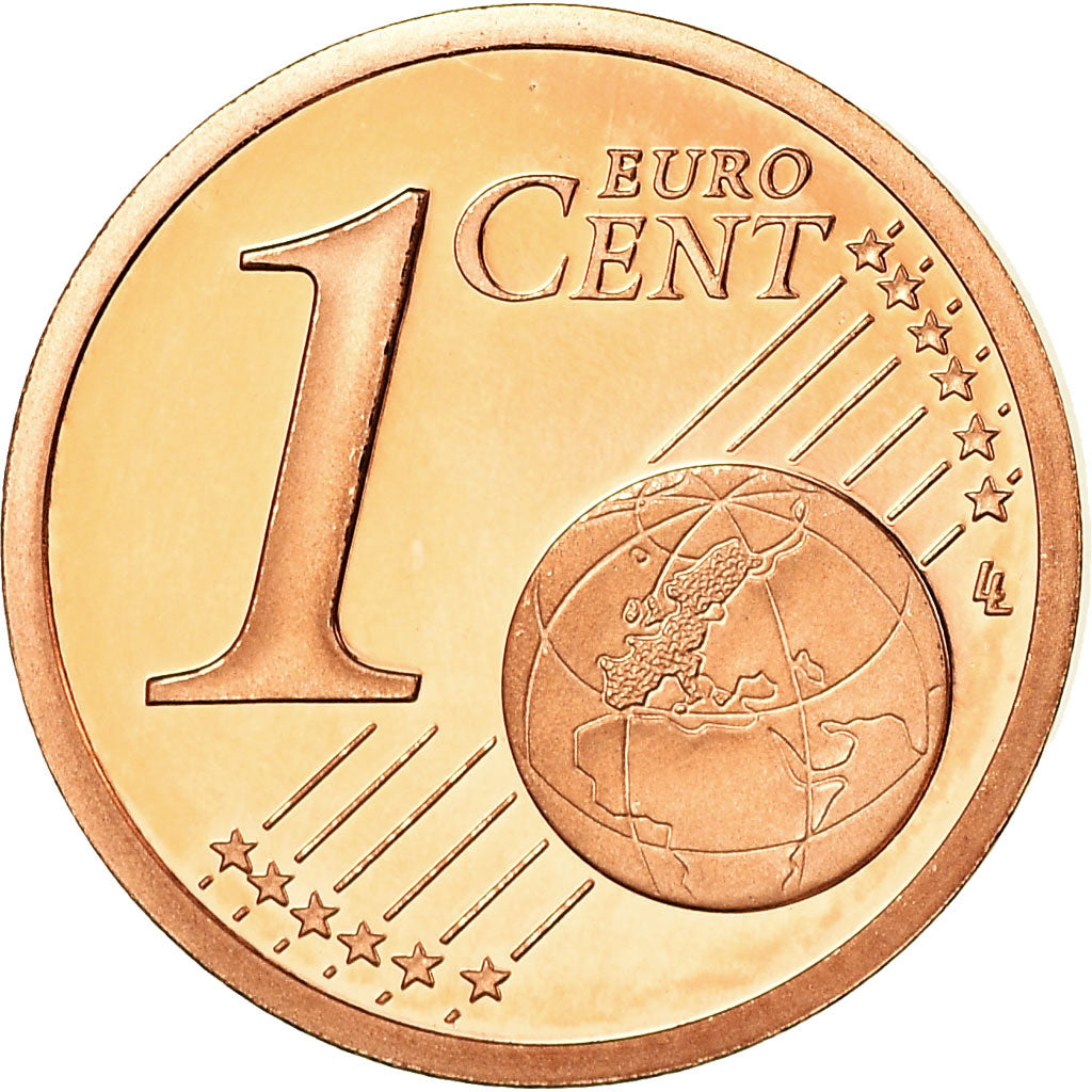 Francja, Euro Cent, 2009, Paris, BE, MS(65-70), Miedź platerowana stalą