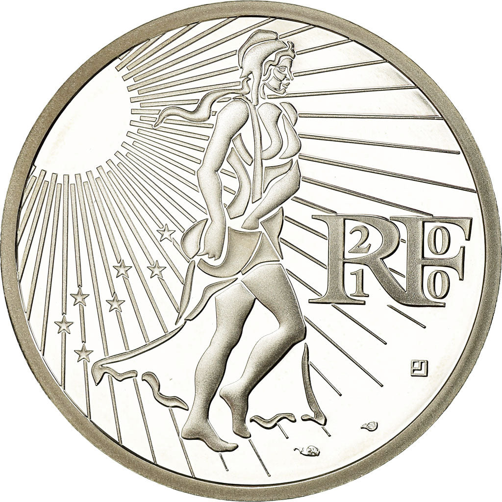 Francia, 15 Euro, 2010, BE, FDC, Argento, KM:1535