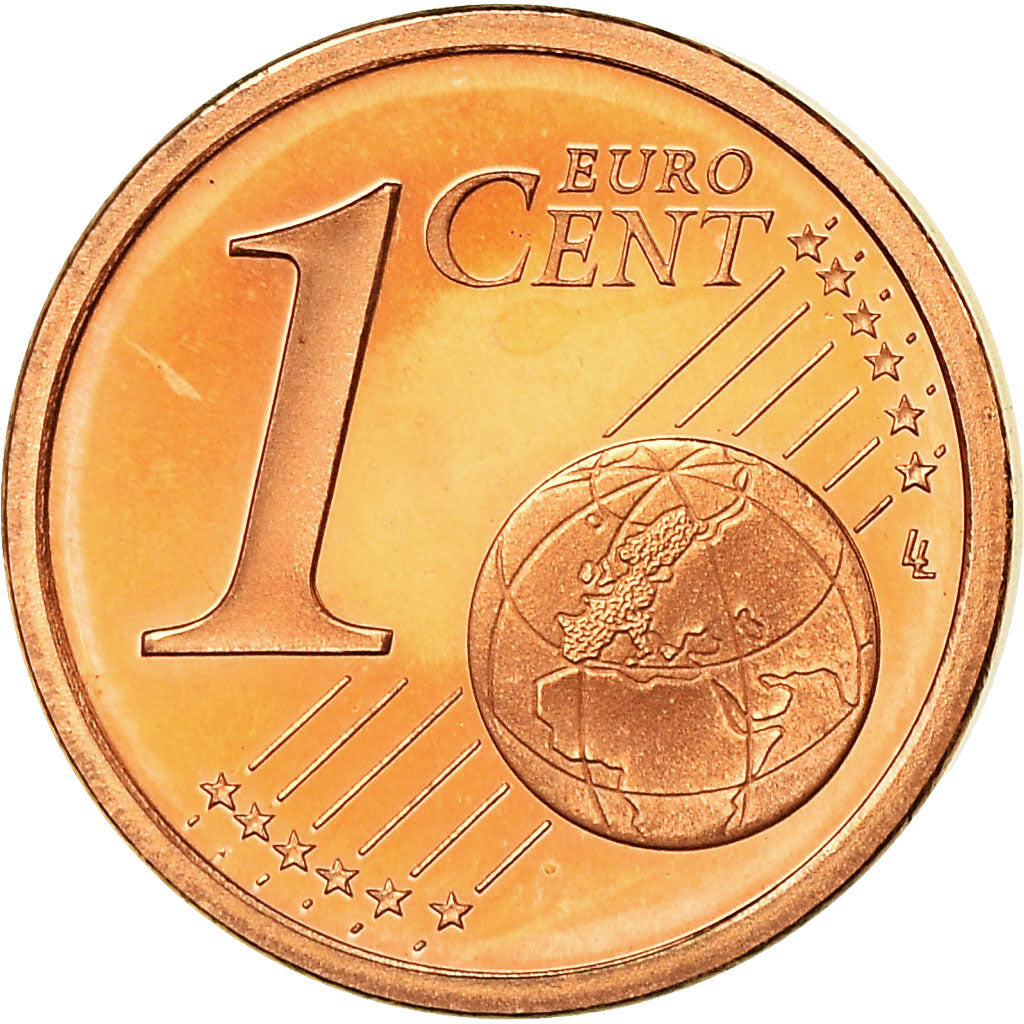 Francia, Euro Cent, 2003, BE, FDC, Acciaio placcato rame, KM:1282