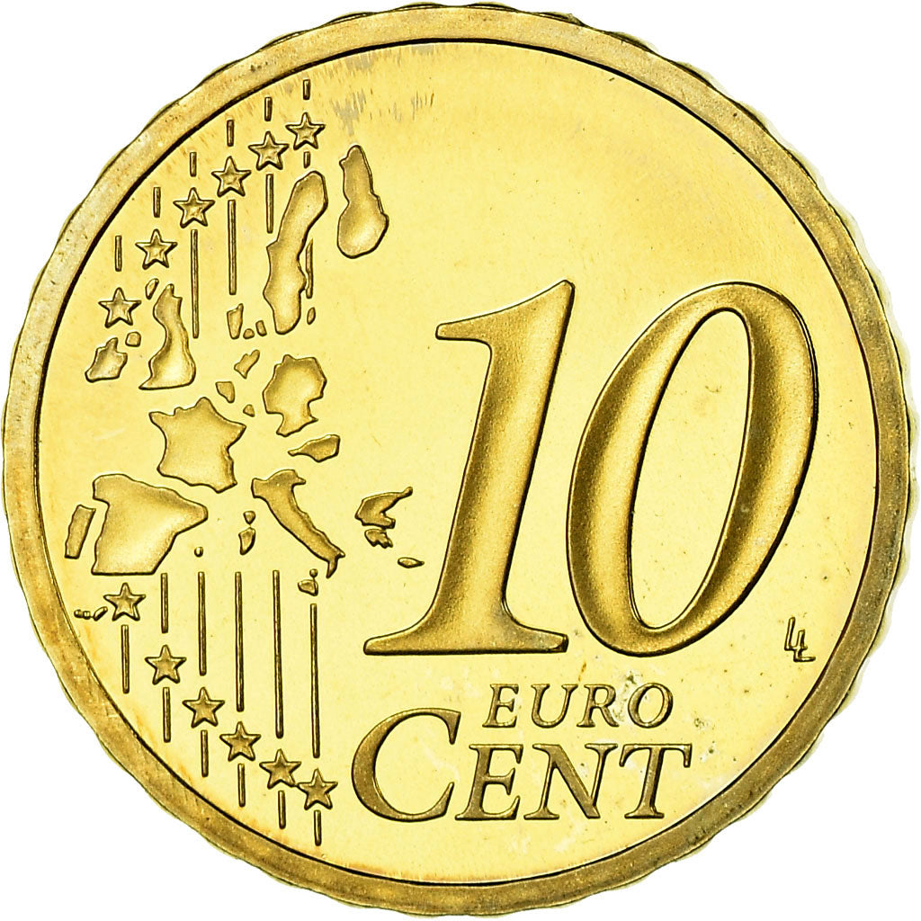 Francia, 10 Euro Cent, 2006, BE, FDC, Ottone, KM:1285