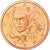 Francia, 5 Euro Cent, 2001, BE, FDC, Acciaio placcato rame, KM:1284