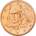 Francia, 2 Euro Cent, 2001, BE, FDC, Acciaio placcato rame, KM:1283
