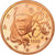 Francia, 2 Euro Cent, 1999, BE, FDC, Acciaio placcato rame, KM:1283