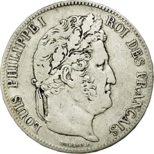 Monnaie, France, Louis-Philippe, 5 Francs, 1839, Lille, TB+, Argent, KM:749.13