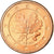 ALEMANIA - REPÚBLICA FEDERAL, Euro Cent, 2002, EBC, Cobre chapado en acero