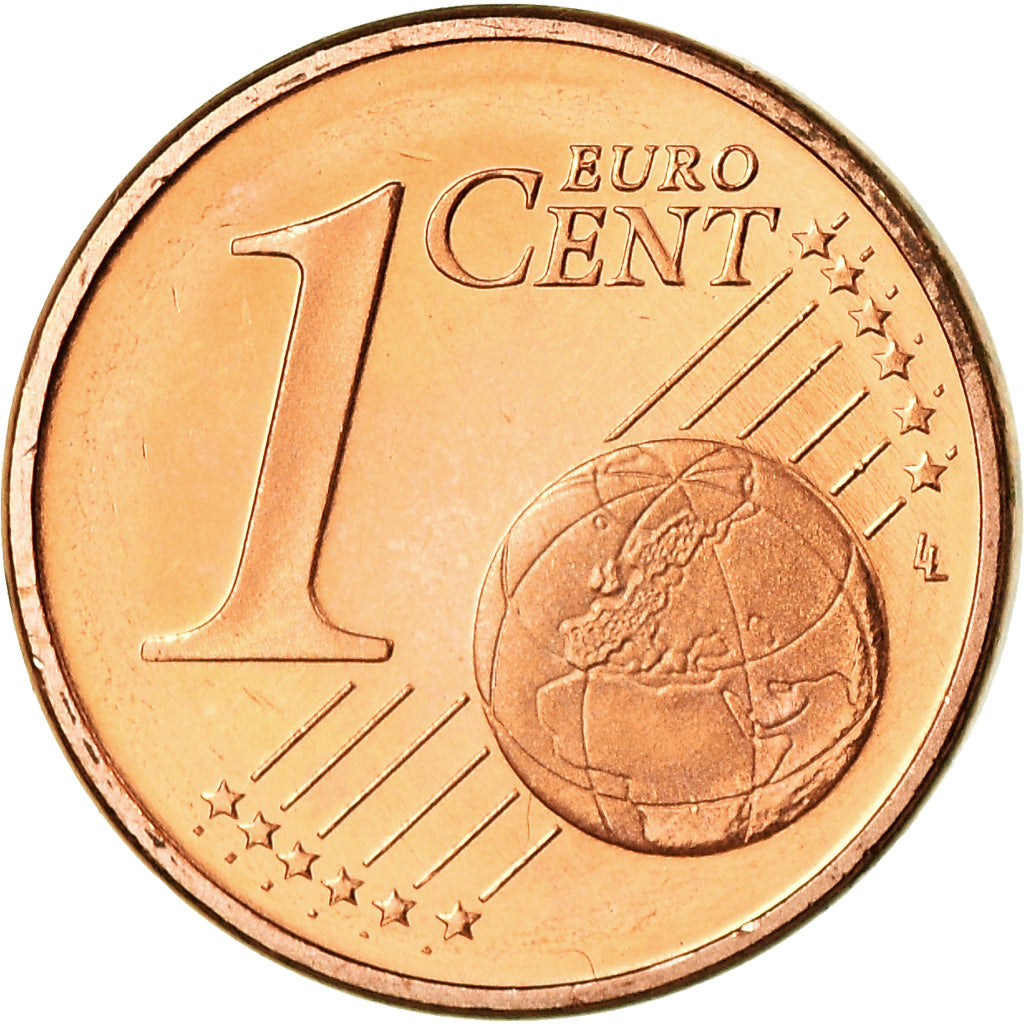 Bundesrepublik Deutschland, Euro Cent, 2002, VZ, Copper Plated Steel, KM:207