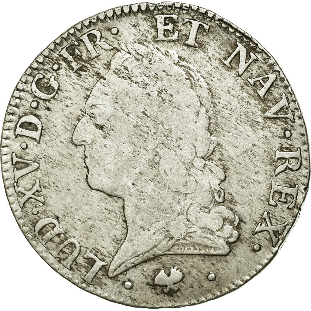 Moneta, Francia, Louis XV, Écu à la vieille tête, Ecu, 1772, Bayonne, MB
