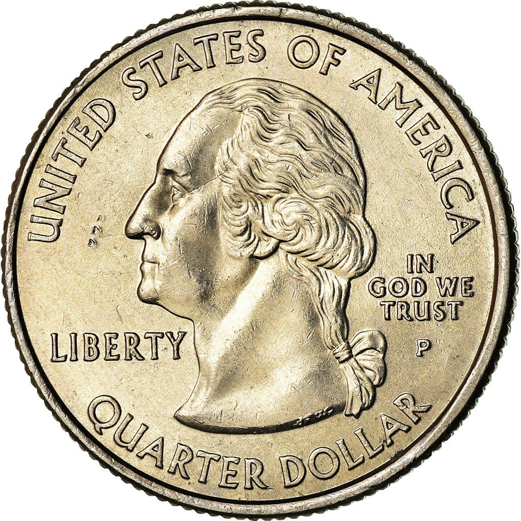 Coin, United States, West Virginia, Quarter, 2005, U.S. Mint, Philadelphia