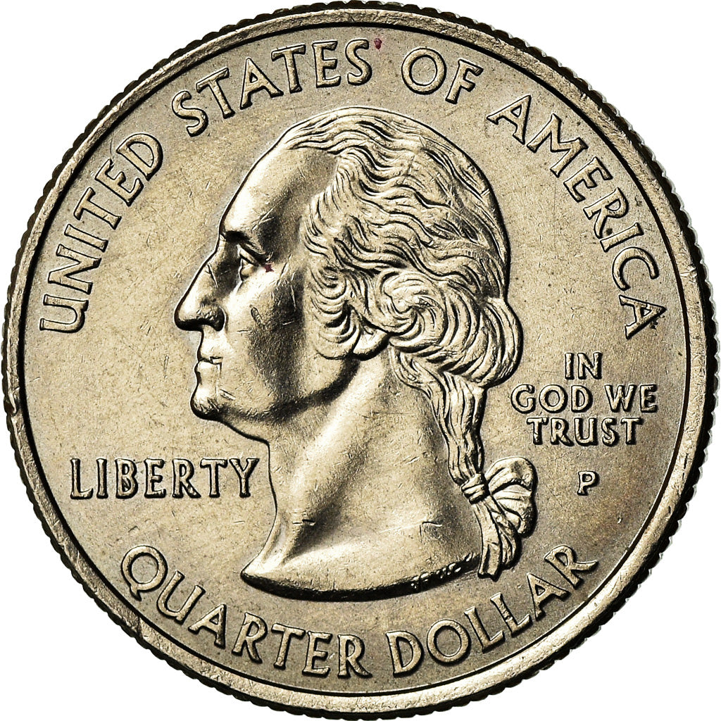 Moeda, Estados Unidos da América, Oklahoma, Quarter, 2008, U.S. Mint
