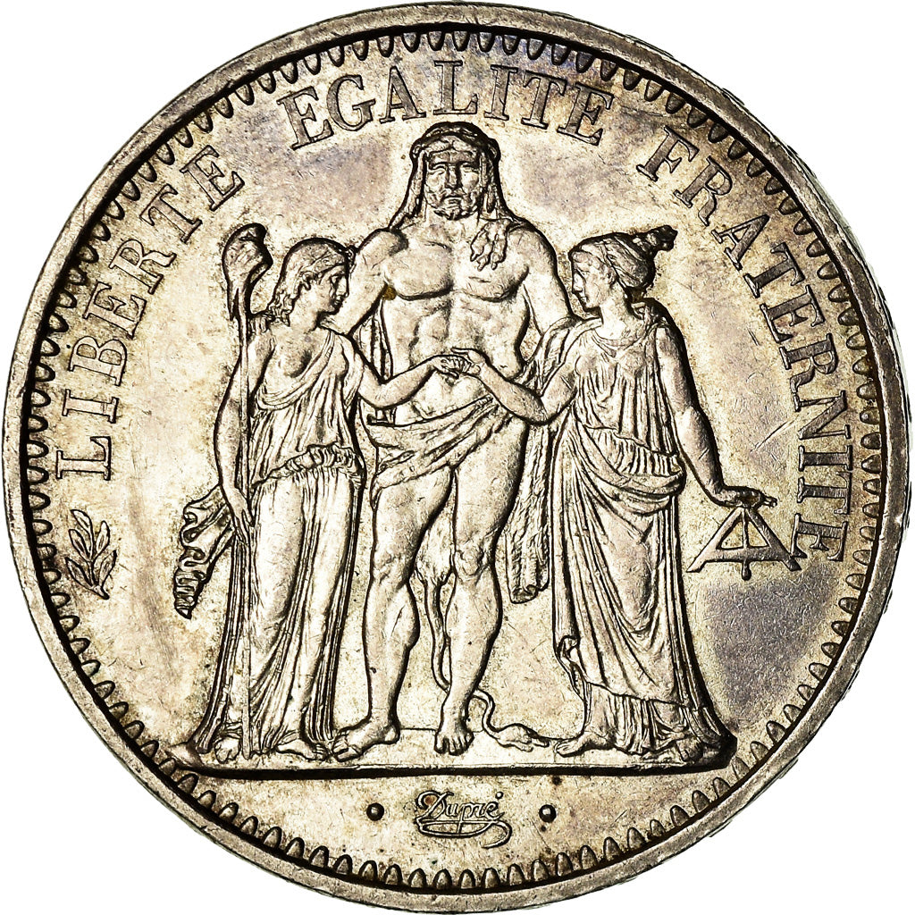 Coin, France, Hercule, 10 Francs, 1967, Paris, Avec accent, EF(40-45), Silver