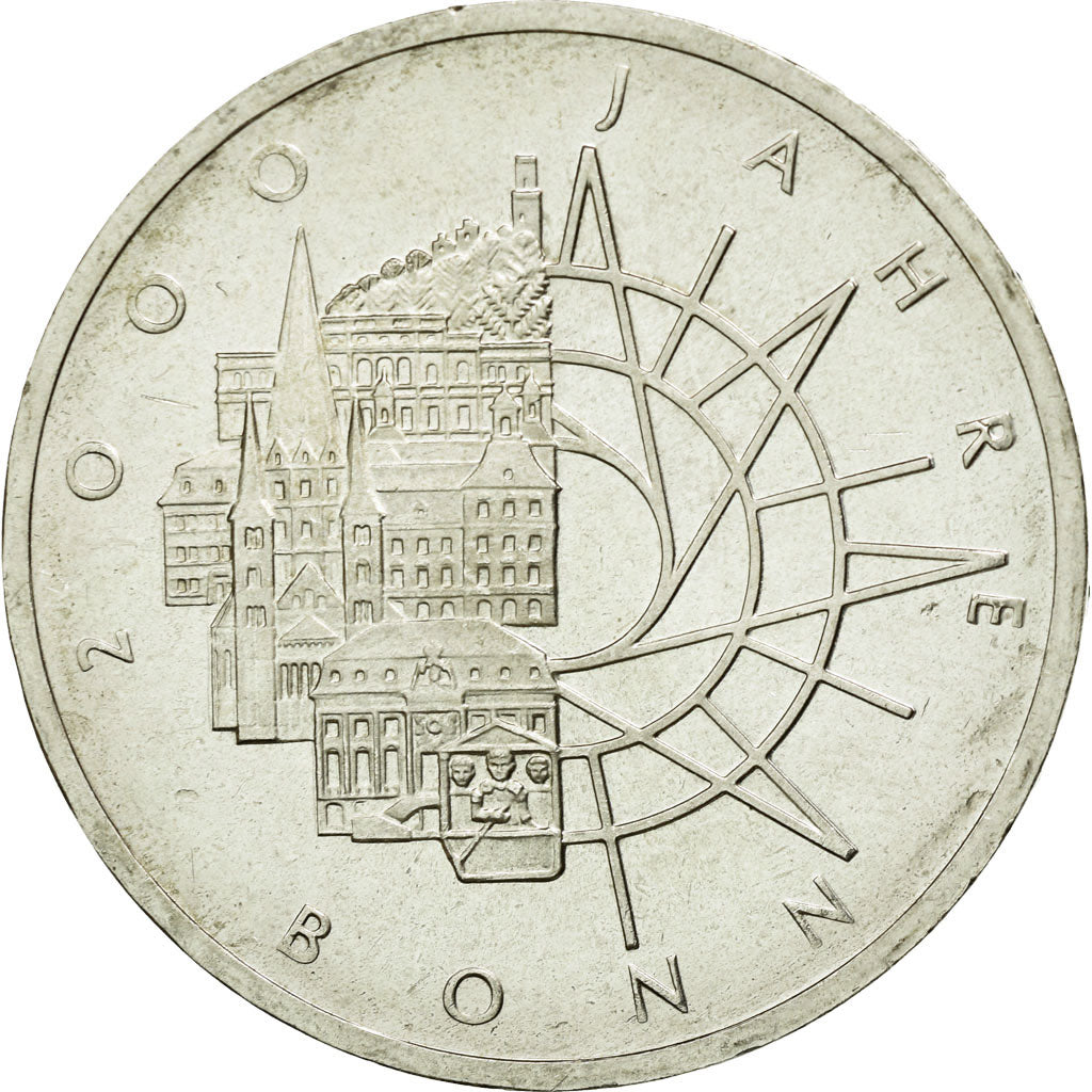 Moneta, GERMANIA - REPUBBLICA FEDERALE, 10 Mark, 1989, Munich, Germany, SPL