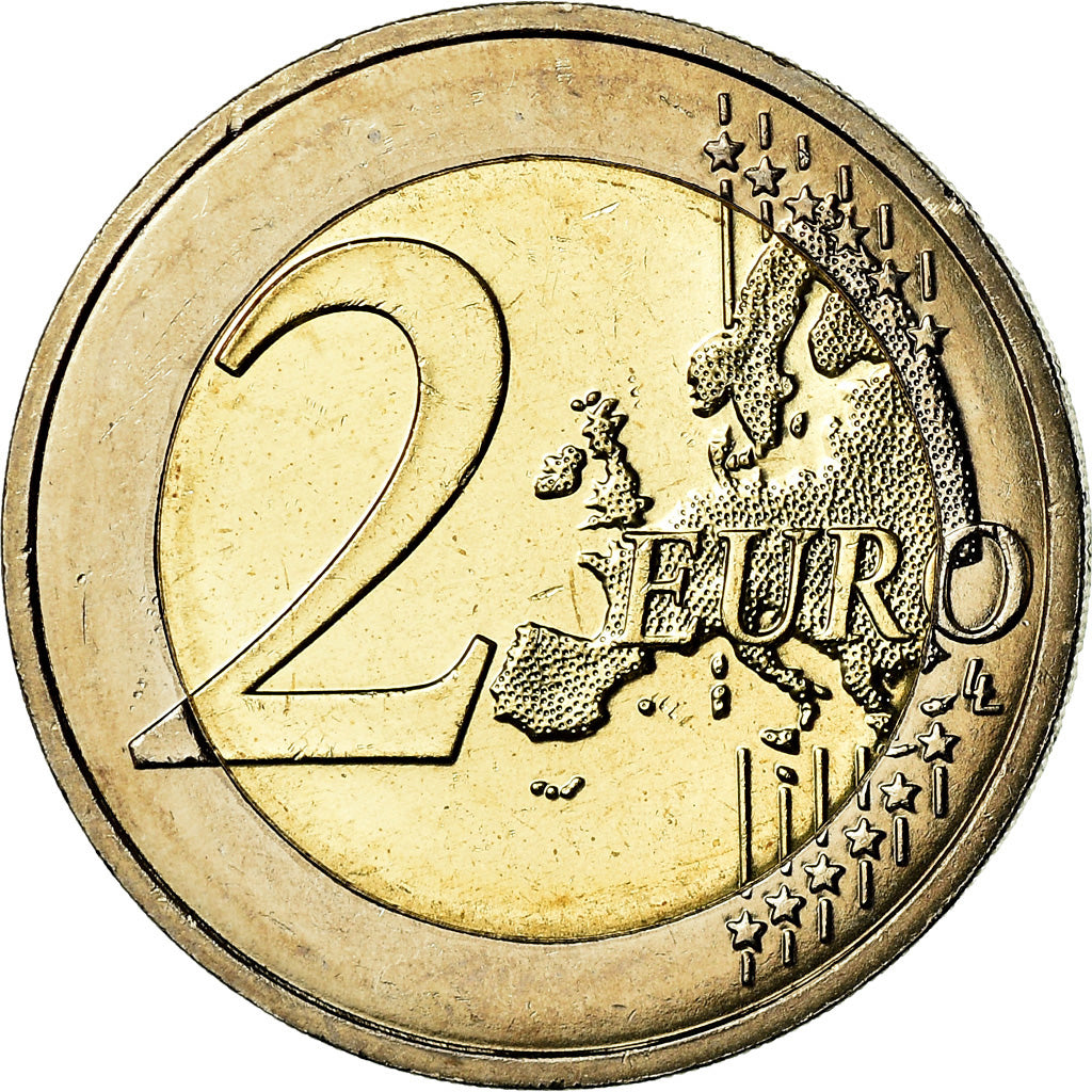 Monaco, 2 Euro, Prince Albert, 2012, VZ, Bi-Metallic, Gadoury:MC 195, KM:195