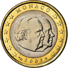 Monaco, Euro, 2002, AU(55-58), Bi-Metallic, Gadoury:MC178, KM:173