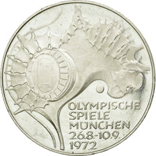 Coin, GERMANY - FEDERAL REPUBLIC, 10 Mark, 1972, Stuttgart, MS(60-62), Silver