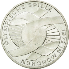 Moneta, GERMANIA - REPUBBLICA FEDERALE, 10 Mark, 1972, Karlsruhe, SPL, Argento