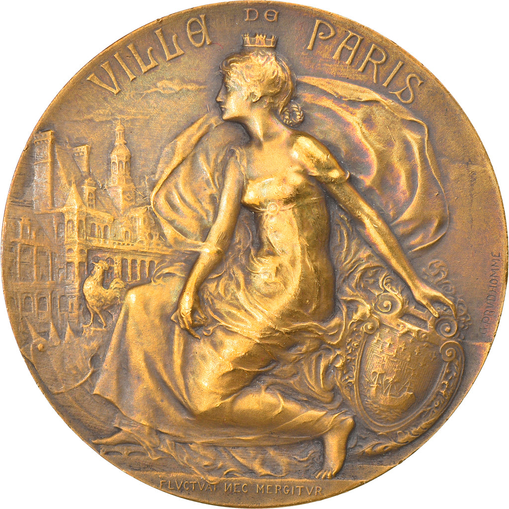 France, Médaille, Ville de Paris, Département de la Seine, Politics, Society