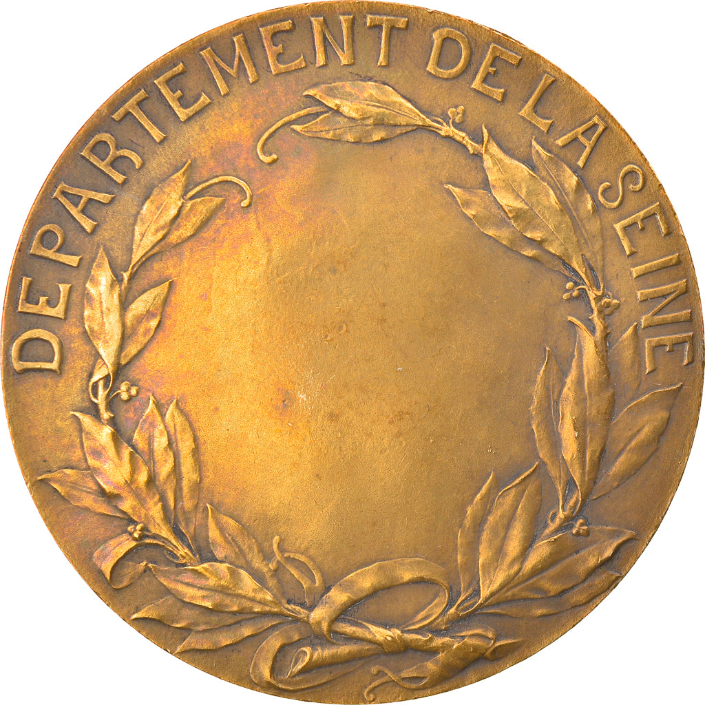 France, Médaille, Ville de Paris, Département de la Seine, Politics, Society