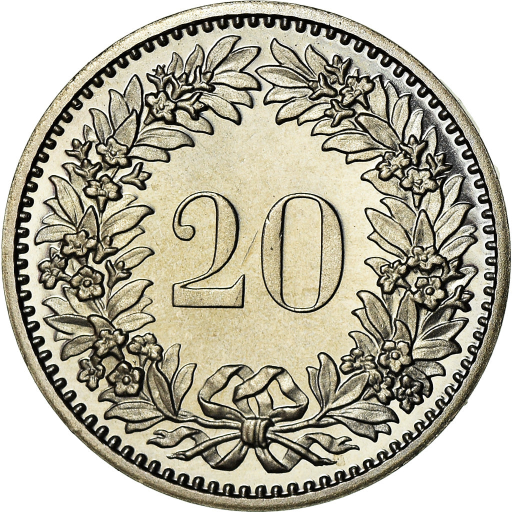 Monnaie, Suisse, 20 Rappen, 1979, Bern, BE, FDC, Copper-nickel, KM:29a