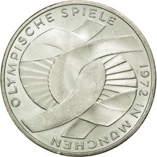 Coin, GERMANY - FEDERAL REPUBLIC, 10 Mark, 1972, Stuttgart, MS(60-62), Silver