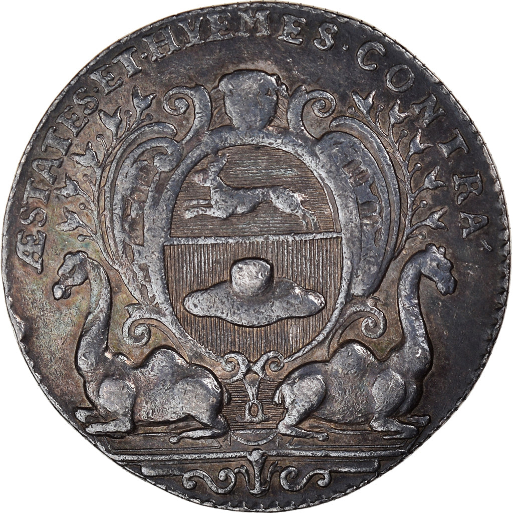 France, Token, Louis XV, Lyonnais, Corporations, Chapellerie, History, 1764