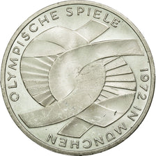 Coin, GERMANY - FEDERAL REPUBLIC, 10 Mark, 1972, Stuttgart, MS(60-62), Silver